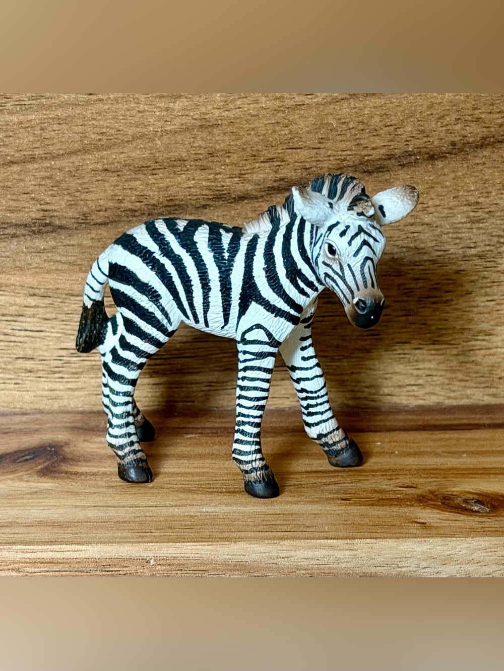 Schleich Zebra Foal Plastic Toy Figurine 14393